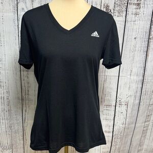 Adidas Women's Black Short Sleeve Tee